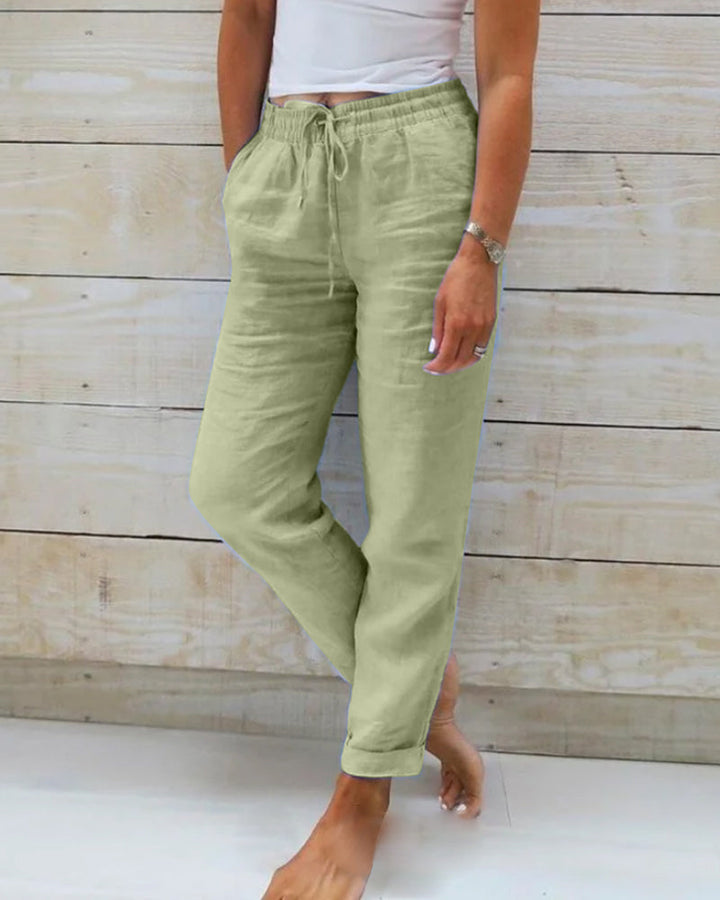 Rosemarie | Casual Katoen-linnen Broek (1+1 Gratis)