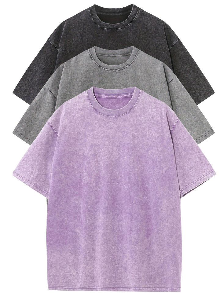 Douwe | Oversized Katoenen T-shirts (3 Stuks)