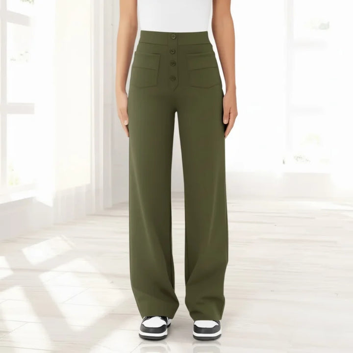 Jeanette | Elegante Broek met Hoge Taille en Perfecte Pasvorm
