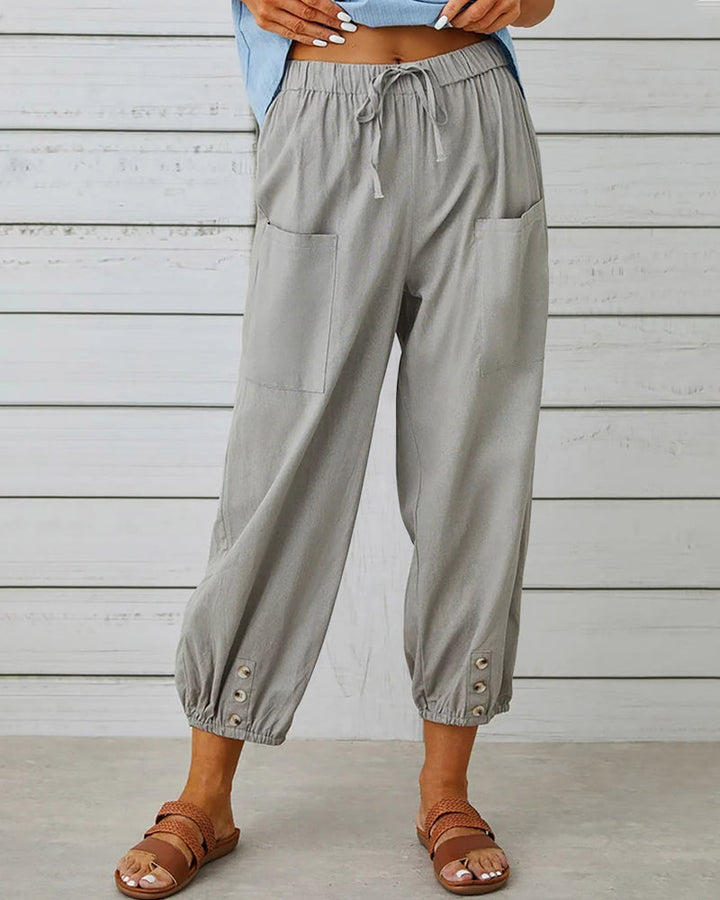 Annette | Losse Broek met Hoge Taille