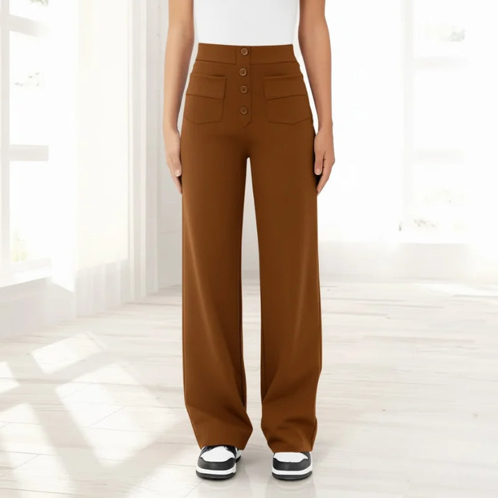 Jeanette | Elegante Broek met Hoge Taille en Perfecte Pasvorm