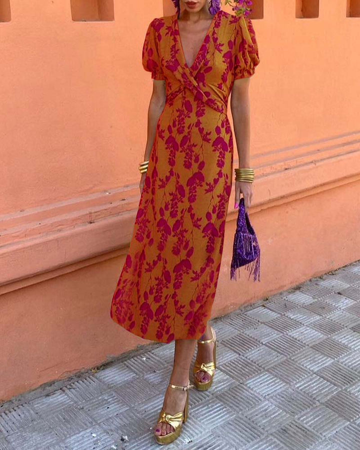 Anja | Elegante Stijlvolle Zomerjurk