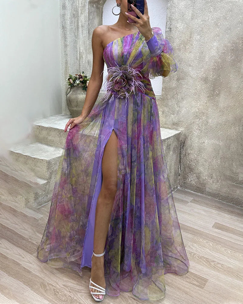 Marianne | Elegante Jurk met Split