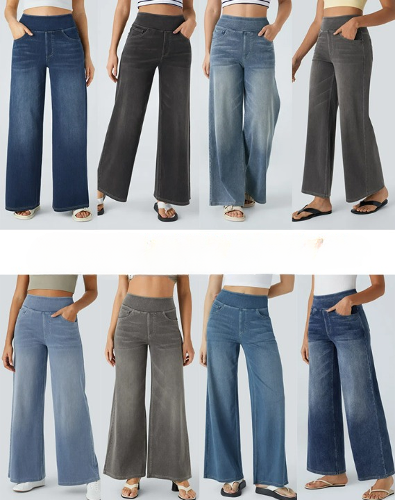 Mireille | Comfortabele Jeans met Hoge Taille