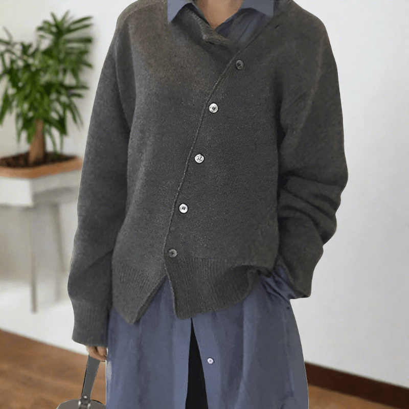 Angela | Vest met Knoopjes