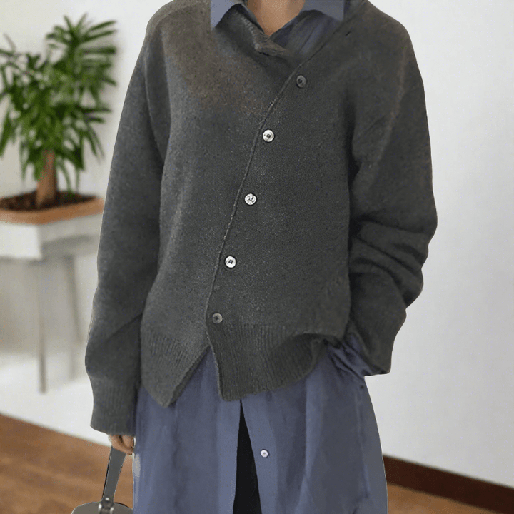 Angela | Vest met Knoopjes