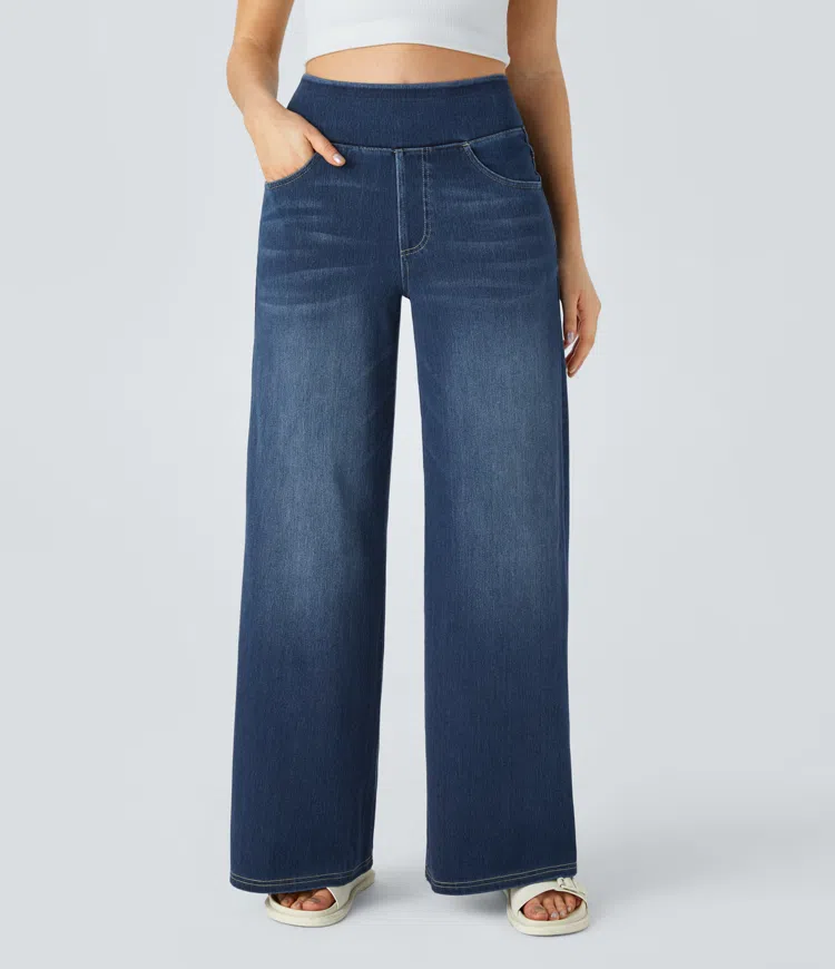 Mireille | Comfortabele Jeans met Hoge Taille