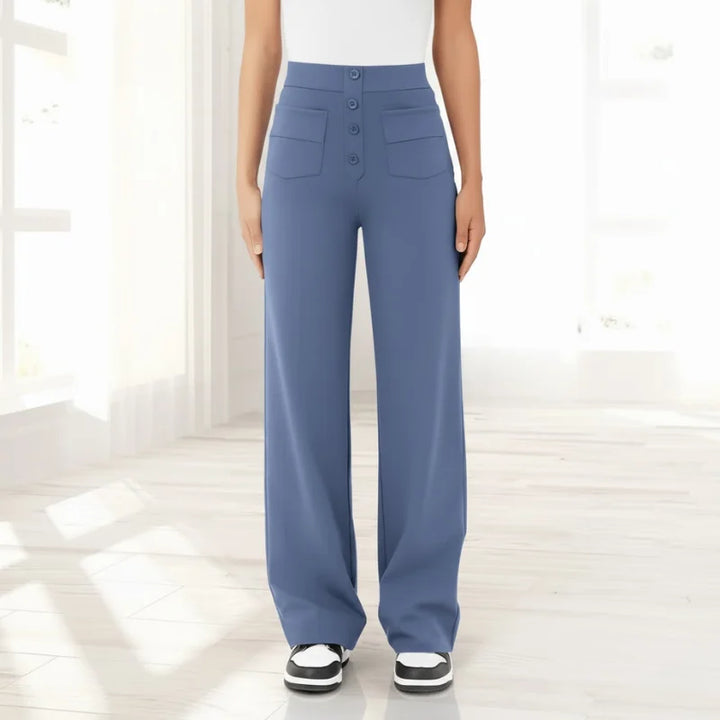Jeanette | Elegante Broek met Hoge Taille en Perfecte Pasvorm