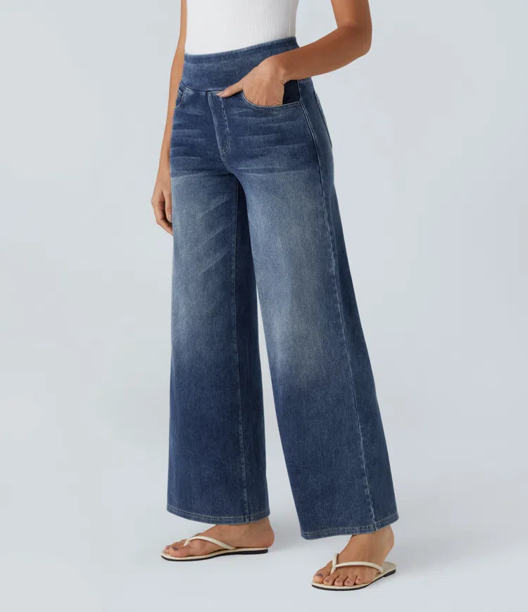 Mireille | Comfortabele Jeans met Hoge Taille