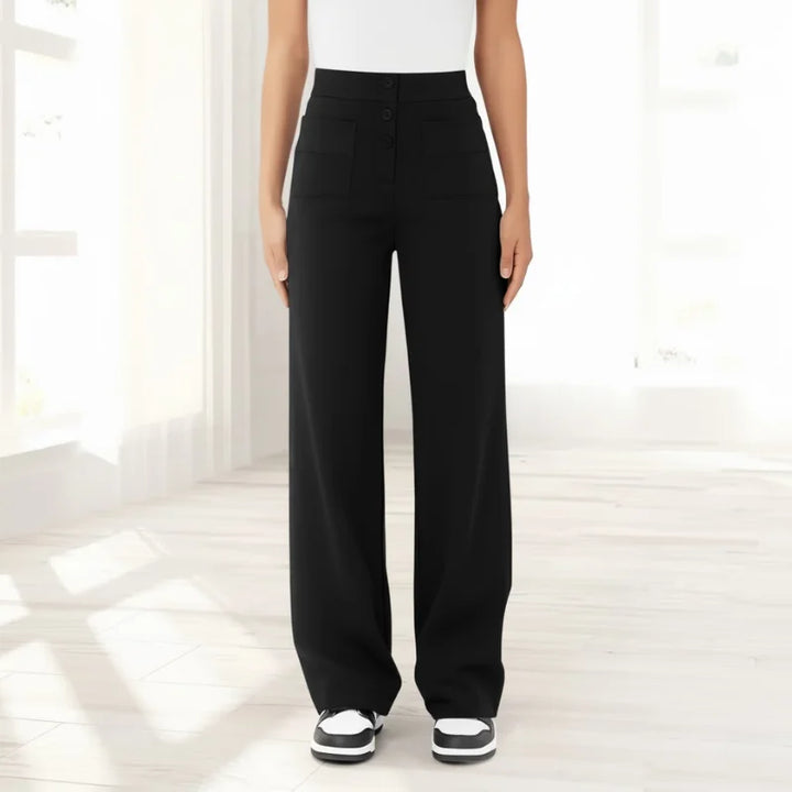 Jeanette | Elegante Broek met Hoge Taille en Perfecte Pasvorm