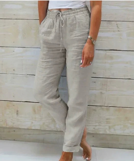 Rosemarie | Casual Katoen-linnen Broek (1+1 Gratis)