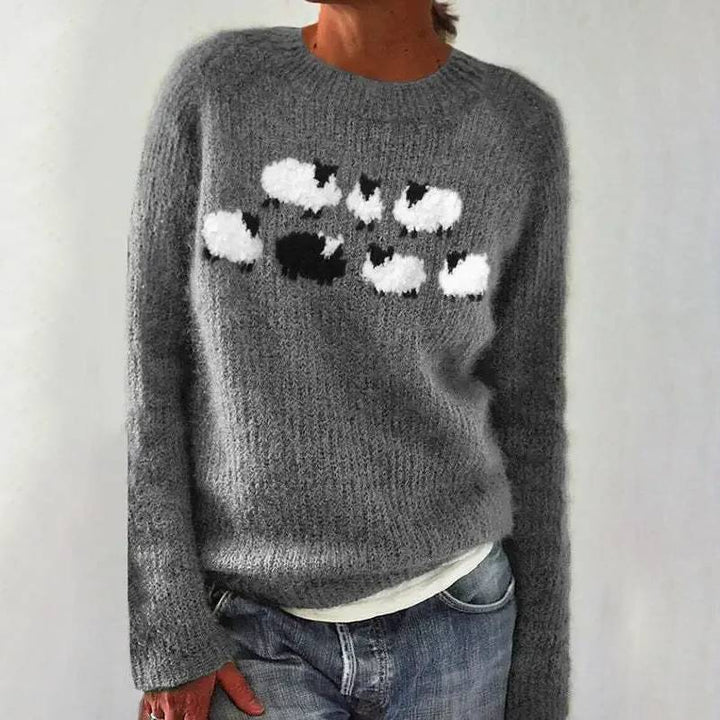 Evi | Vintage Gebreide Trui