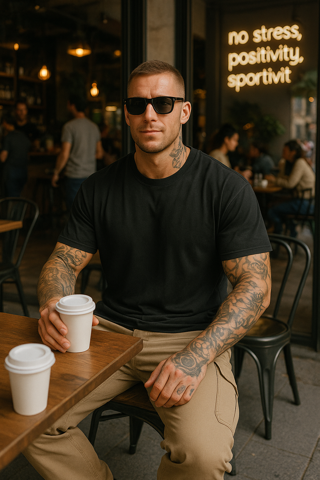 Douwe | Oversized Katoenen T-shirts (3 Stuks)