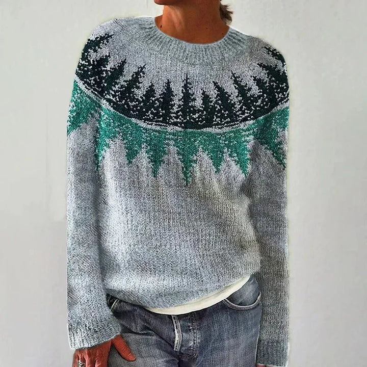 Roos | Vintage Gebreide Trui