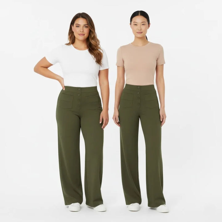 Jeanette | Elegante Broek met Hoge Taille en Perfecte Pasvorm