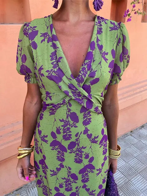 Anja | Elegante Stijlvolle Zomerjurk