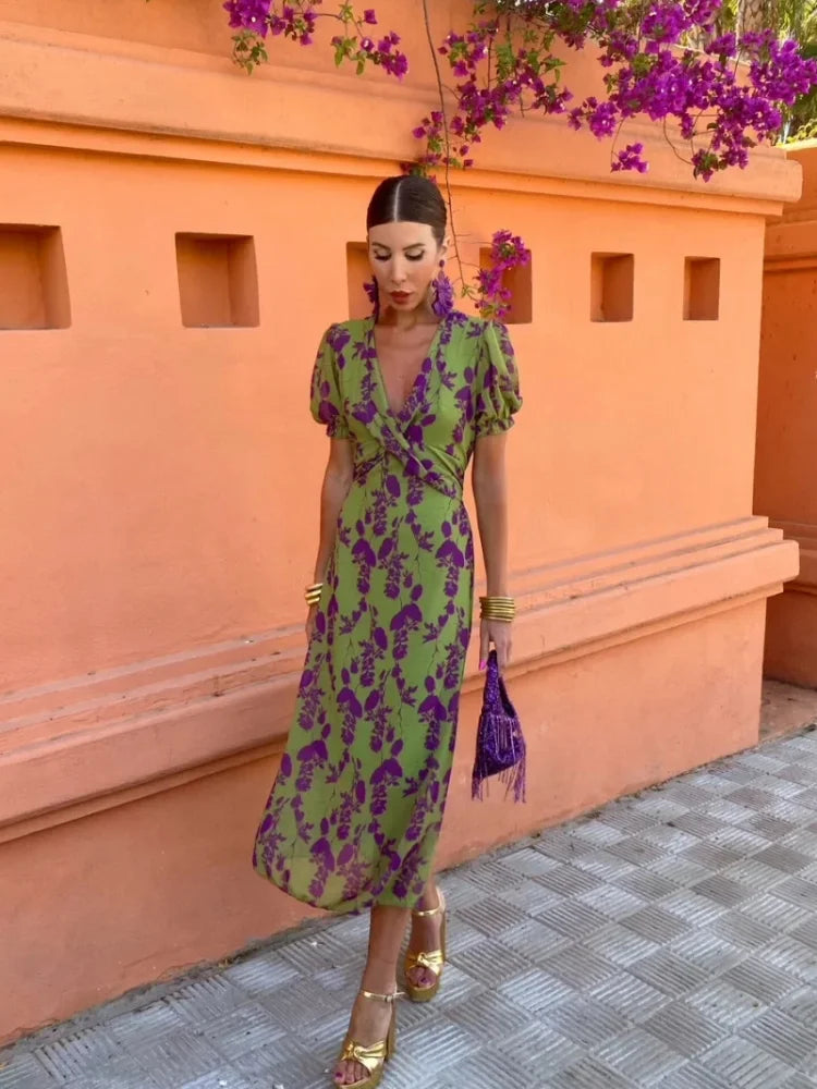 Anja | Elegante Stijlvolle Zomerjurk