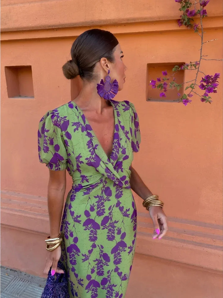 Anja | Elegante Stijlvolle Zomerjurk