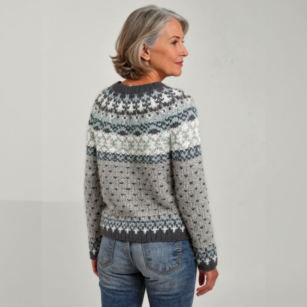 Veerle | Vintage Gebreide Trui