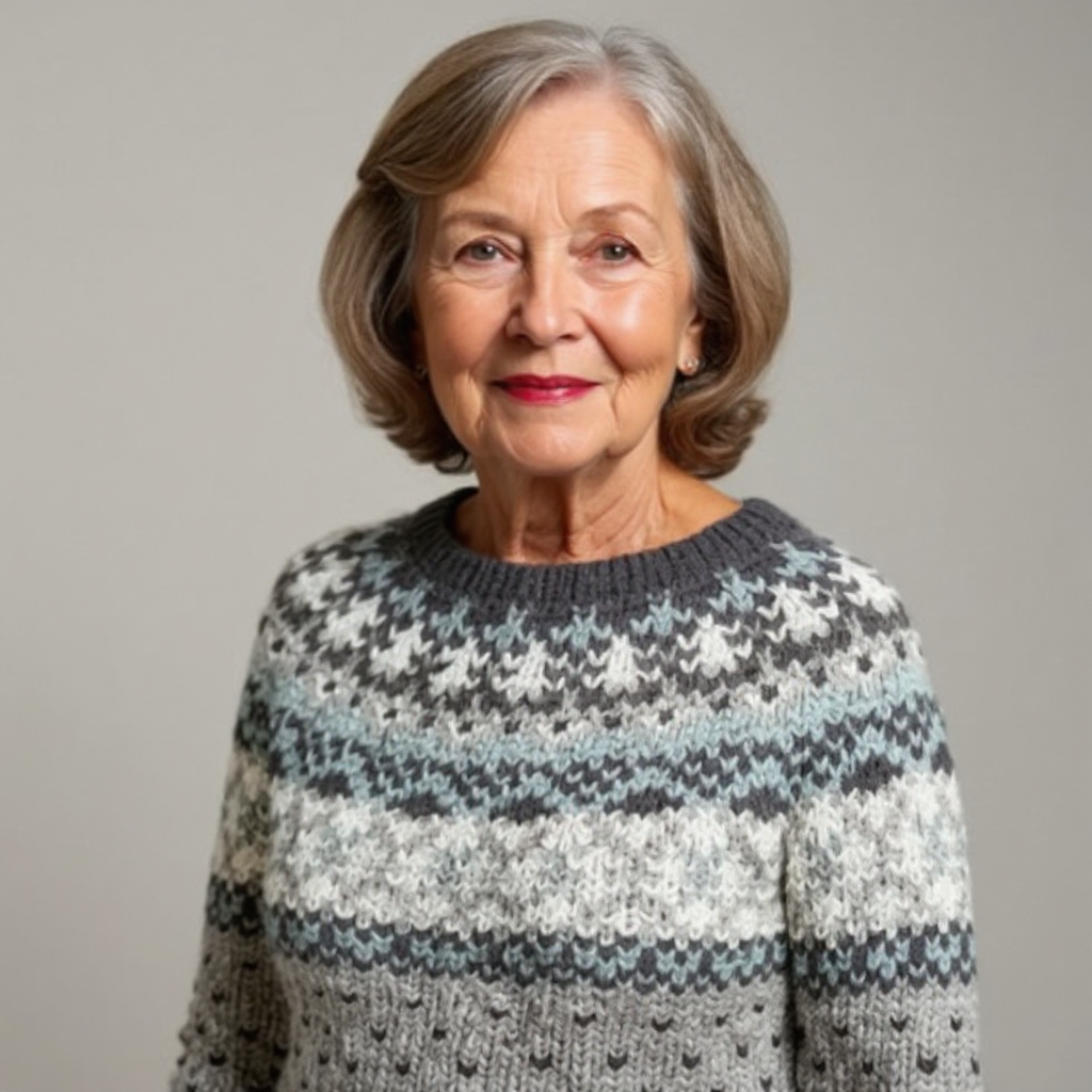 Veerle | Vintage Gebreide Trui