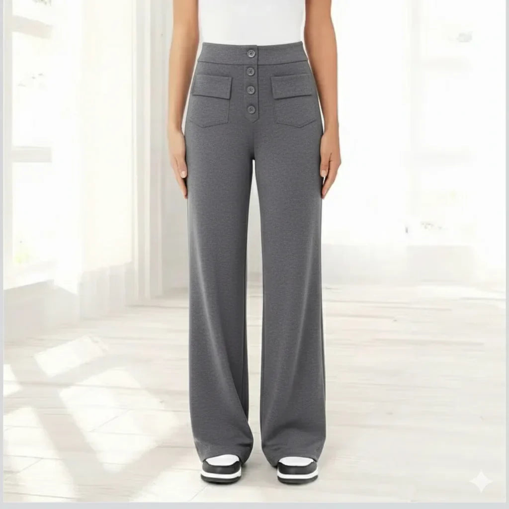Jeanette | Elegante Broek met Hoge Taille en Perfecte Pasvorm