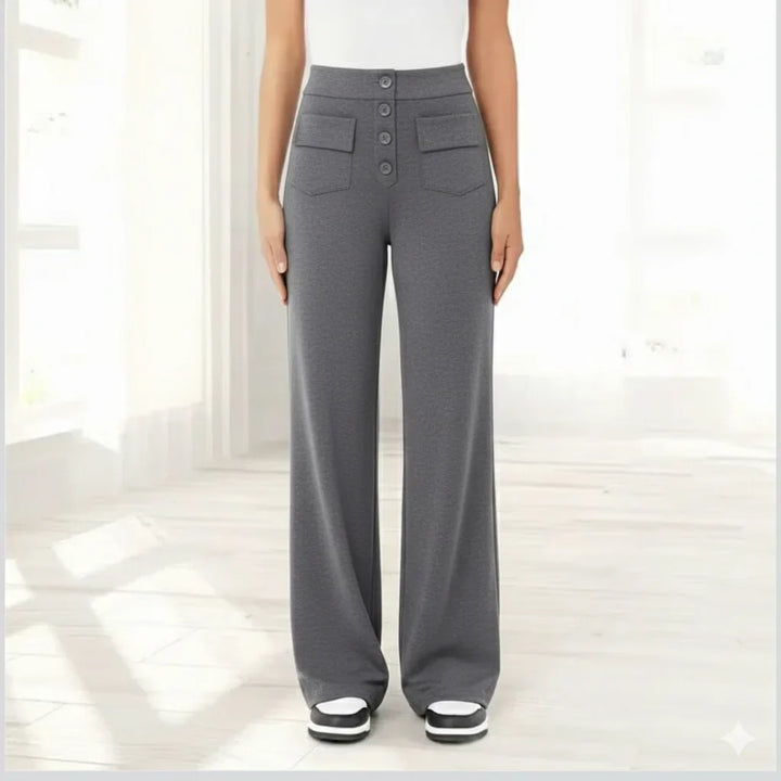 Jeanette | Elegante Broek met Hoge Taille en Perfecte Pasvorm