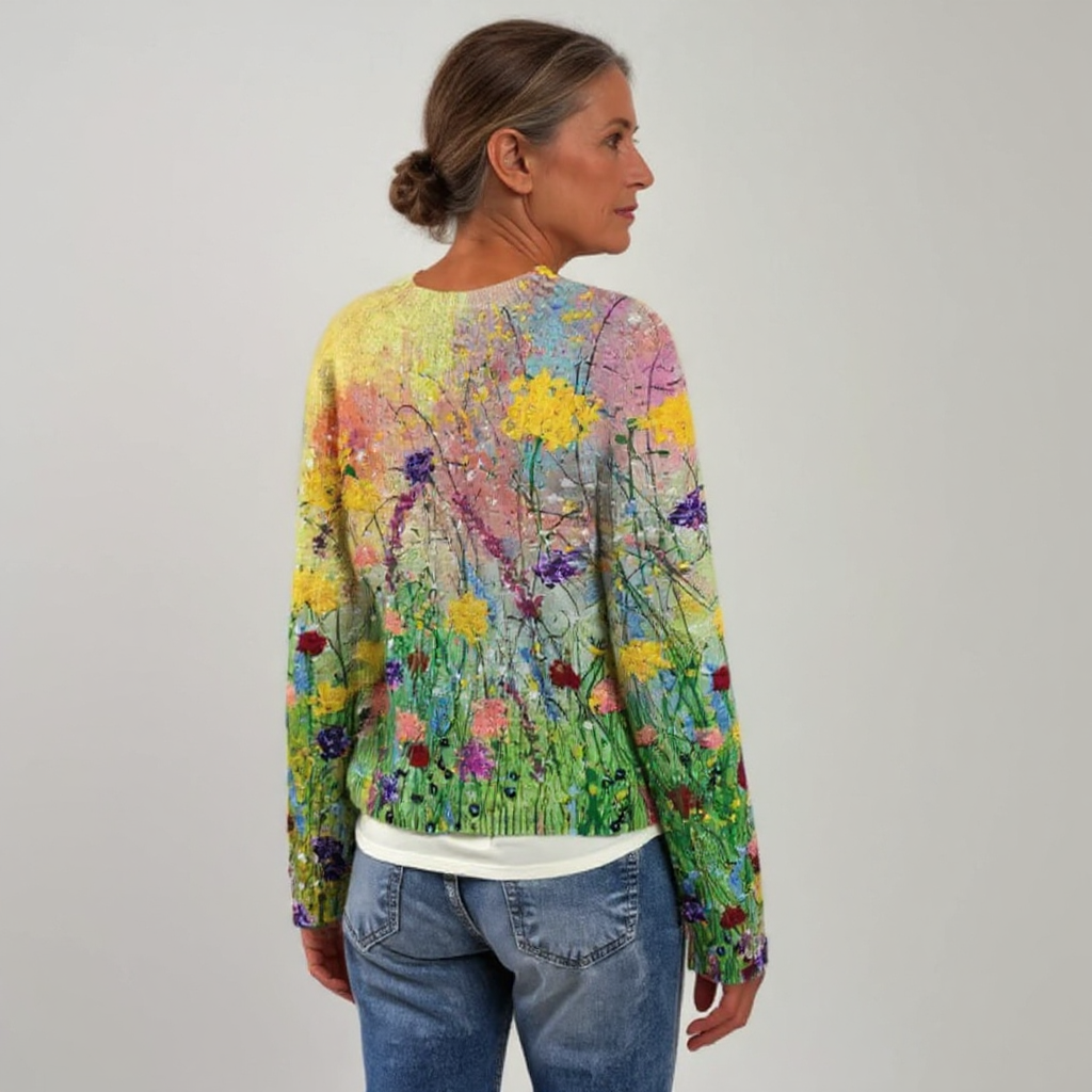 Romy | Vintage Gebreide Trui