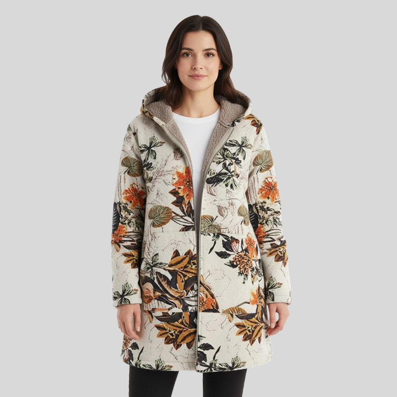 Camellia | Warme Jas met Fleecevoering