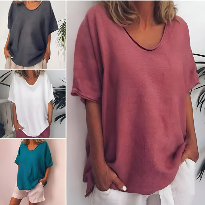 Barbara | Comfortabel Los T-shirt (1+1 Gratis)