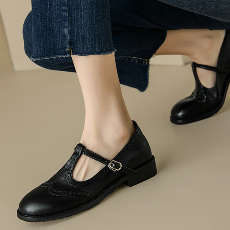 Miranda | Elegante Damesschoenen met T-Bandje