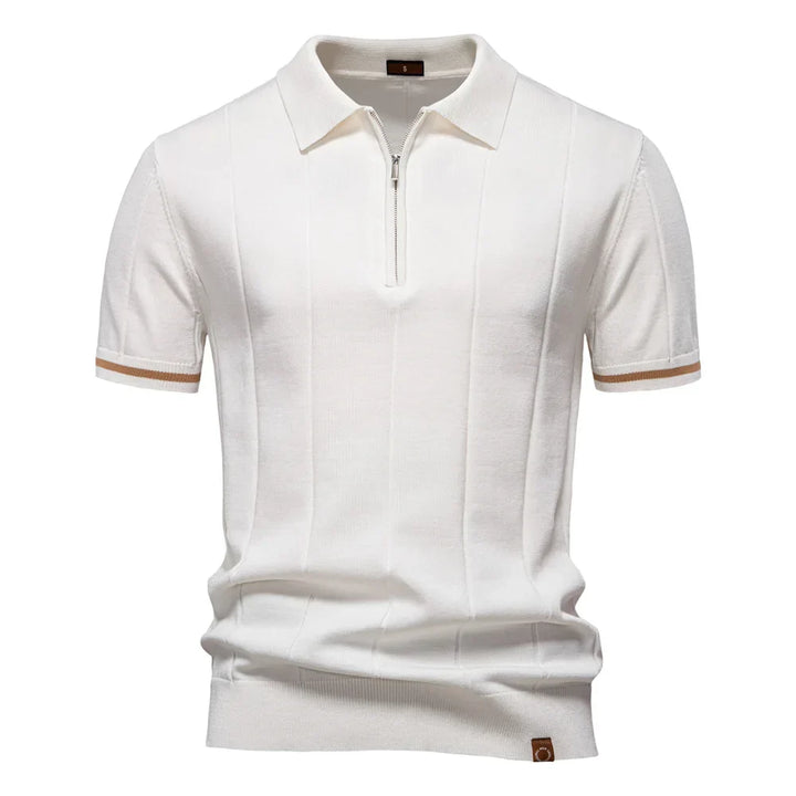 Arjen | Zomerse Polo met Rits