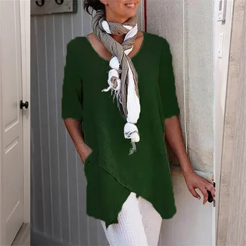 Elsje | Casual Effen Top