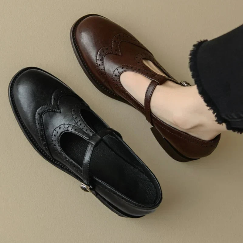 Miranda | Elegante Damesschoenen met T-Bandje