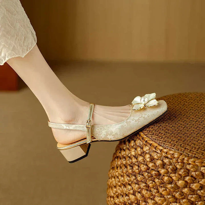 Eloise | Elegante Damesschoen met Bloemdetail