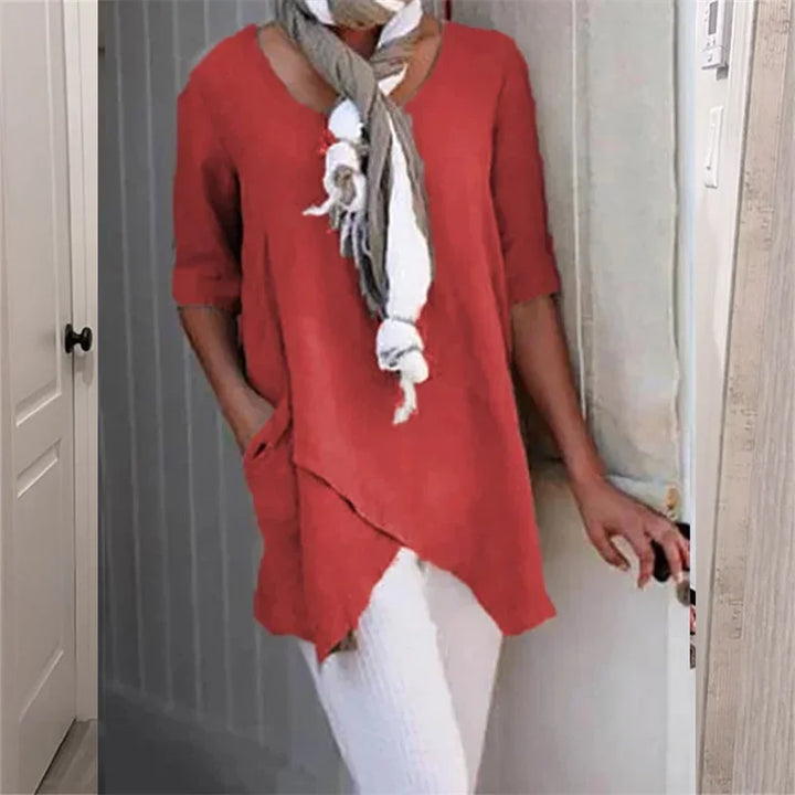 Elsje | Casual Effen Top