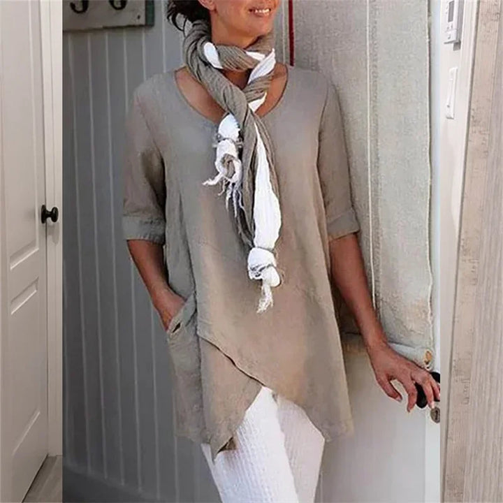 Elsje | Casual Effen Top
