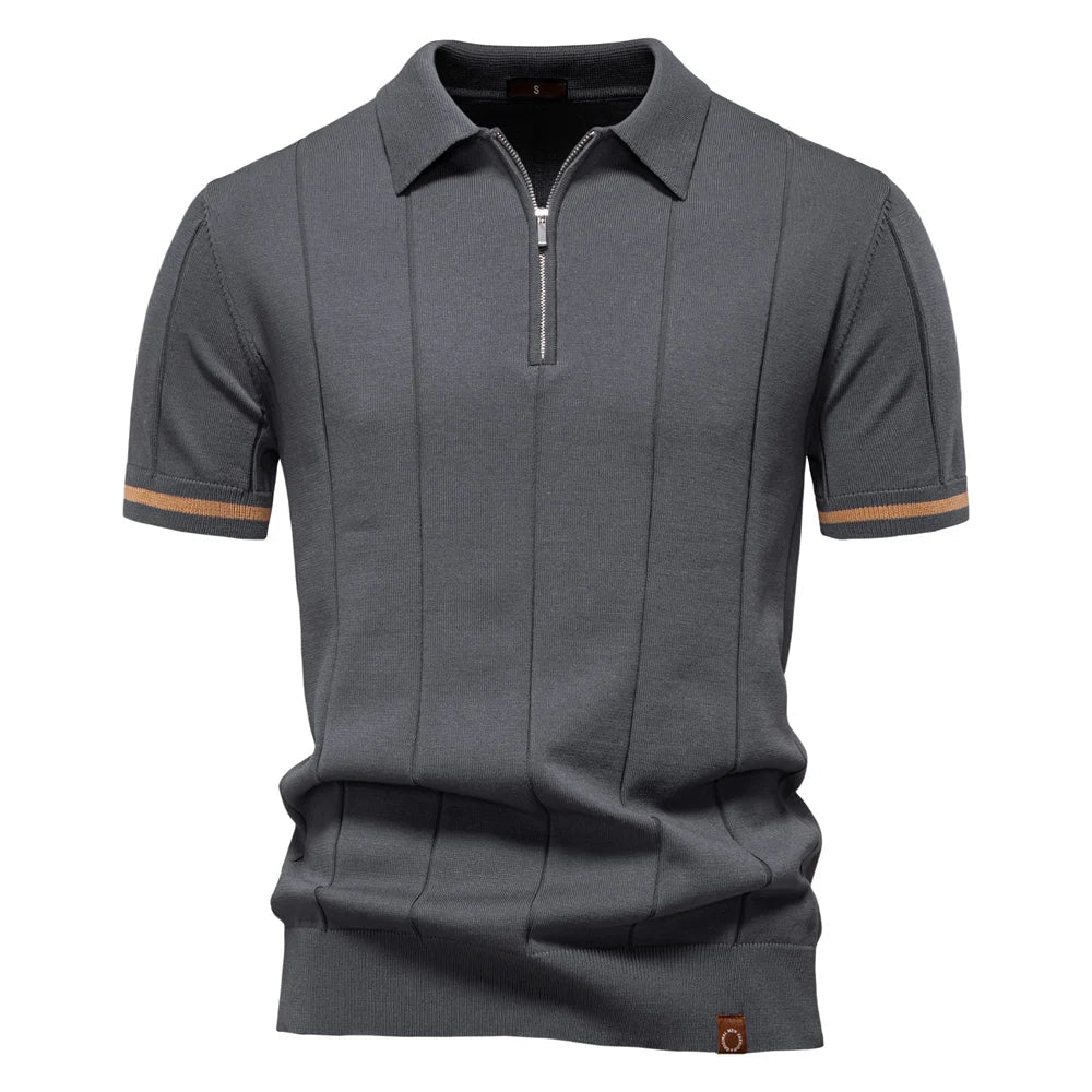 Arjen | Zomerse Polo met Rits