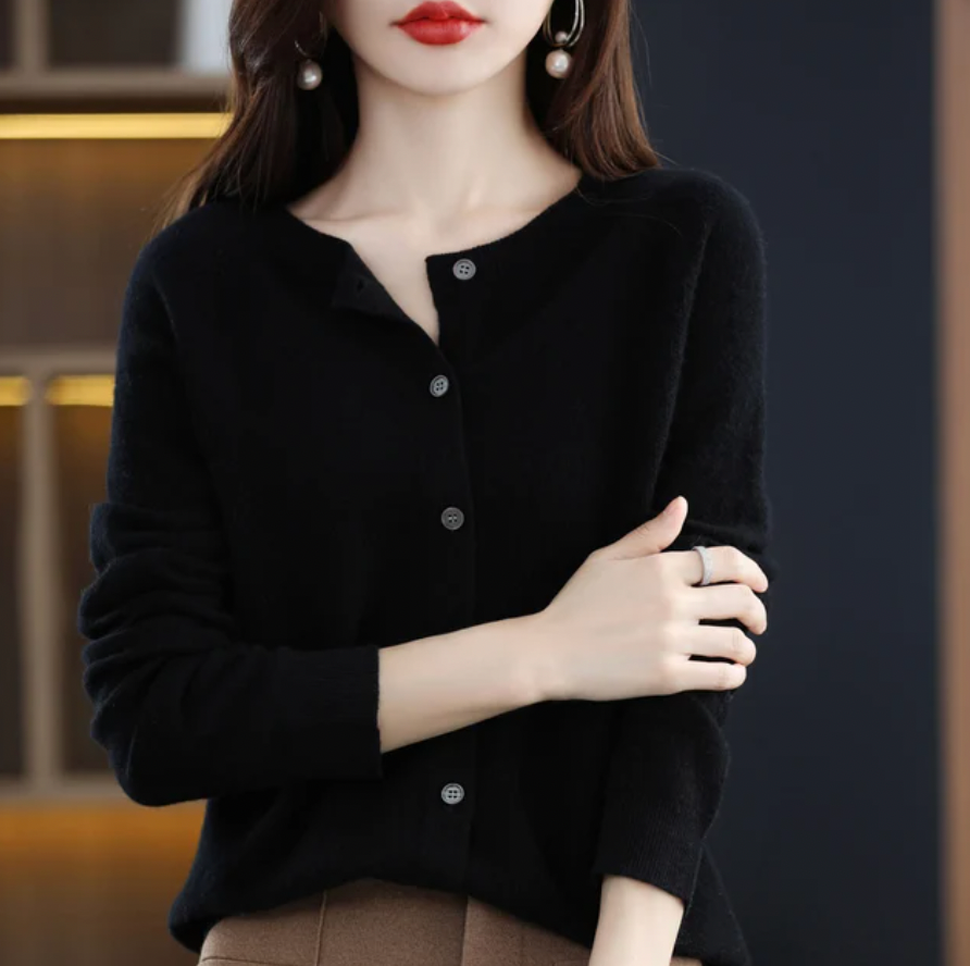 Simone | Elegant Vest met Knoopjes