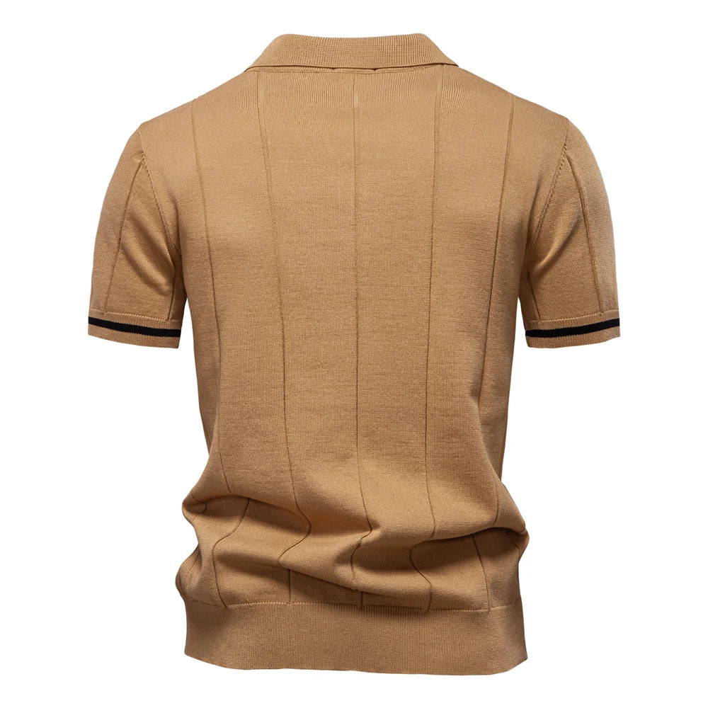 Arjen | Zomerse Polo met Rits