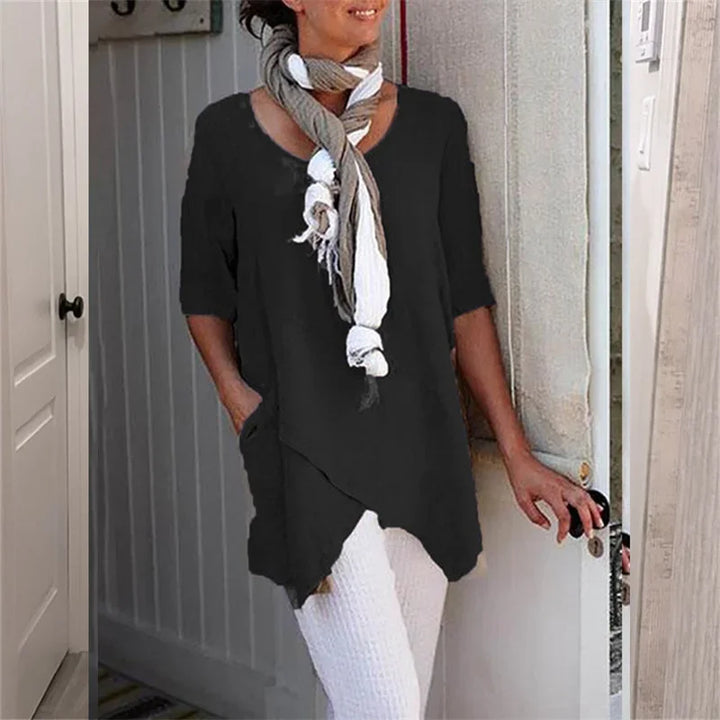 Elsje | Casual Effen Top