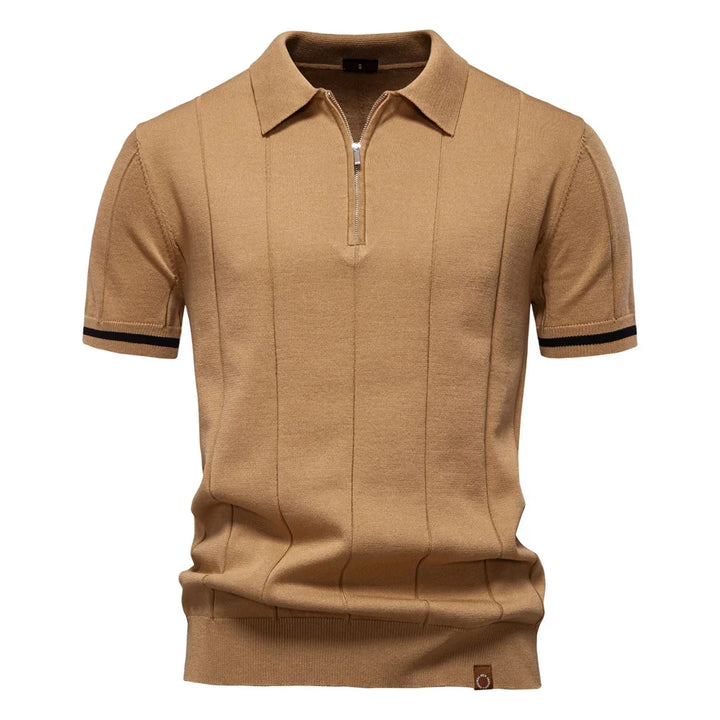 Arjen | Zomerse Polo met Rits
