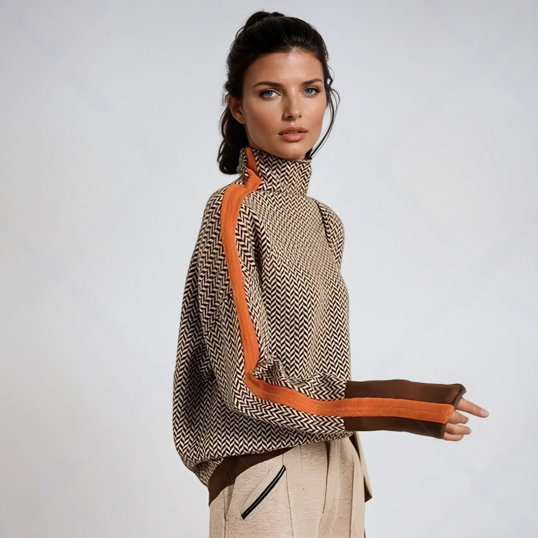 Norella | Coltrui met Contrasterende Strepen