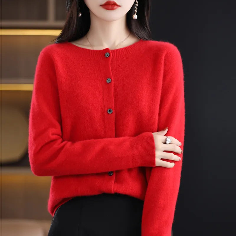 Simone | Elegant Vest met Knoopjes