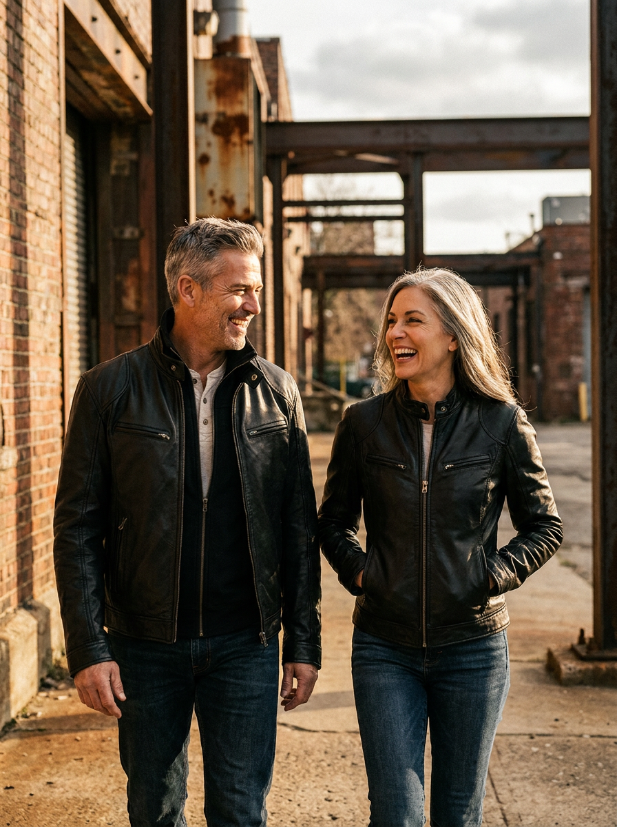 Yvonne | Casual Leren Jack