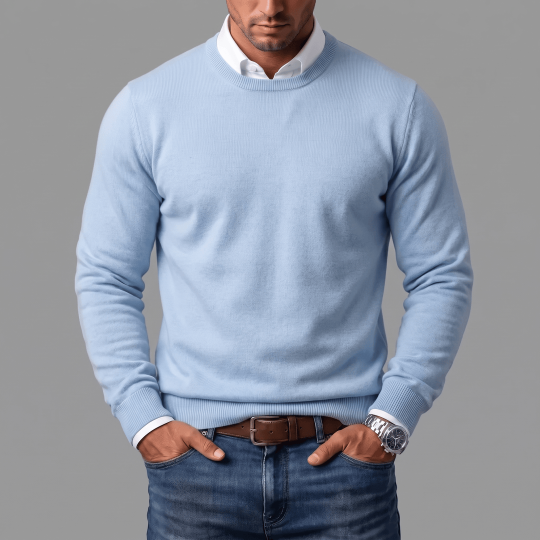 Rick | Trui met Ronde Hals