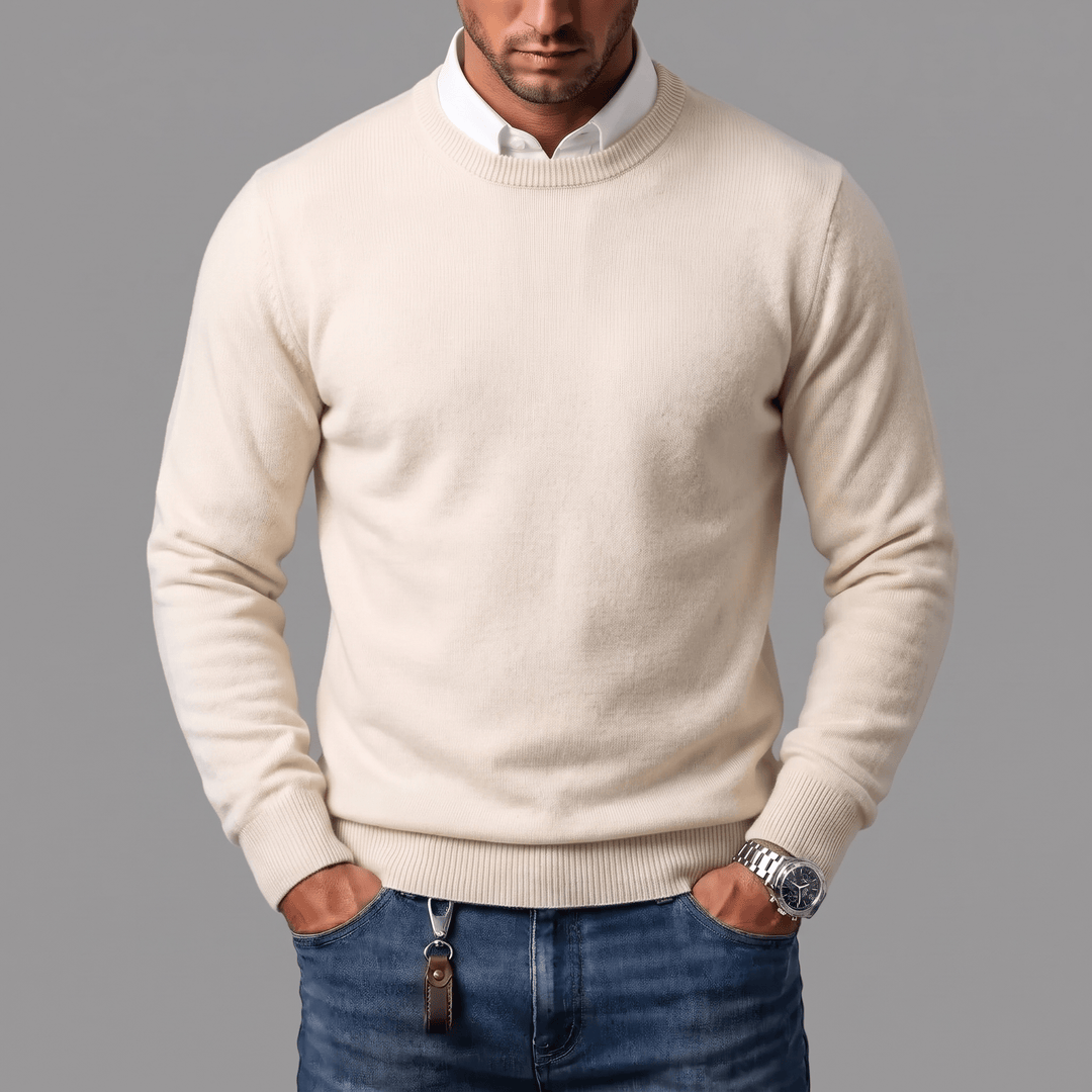 Rick | Trui met Ronde Hals