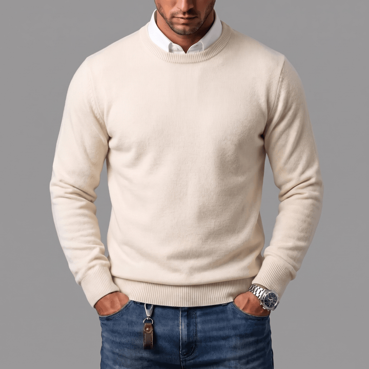 Rick | Trui met Ronde Hals