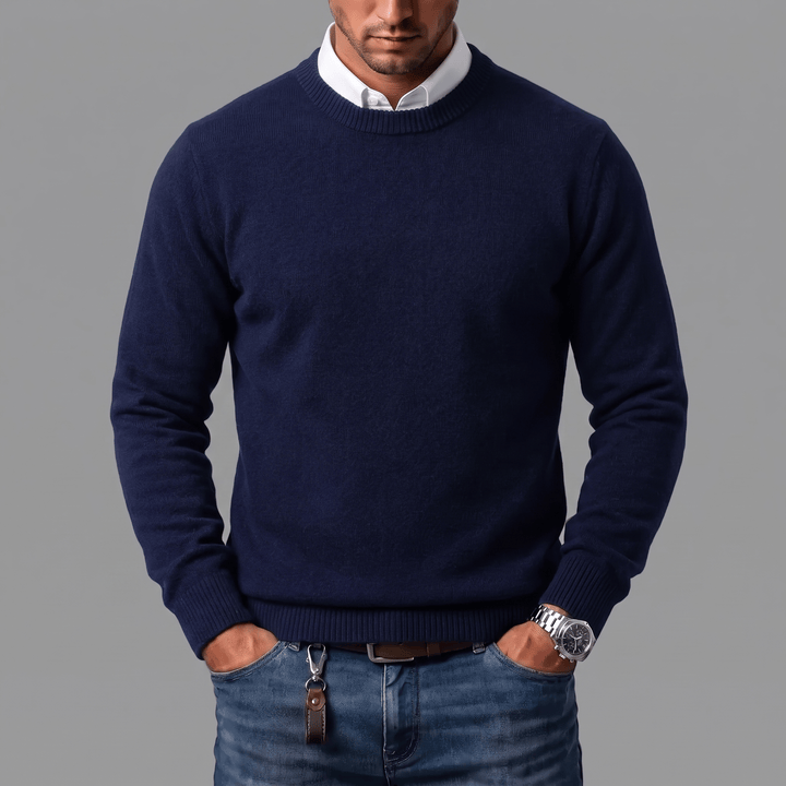 Rick | Trui met Ronde Hals