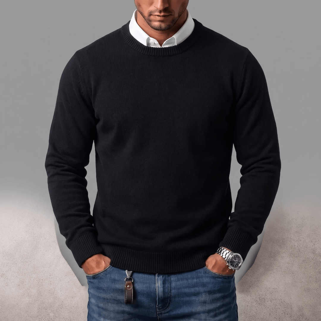 Rick | Trui met Ronde Hals
