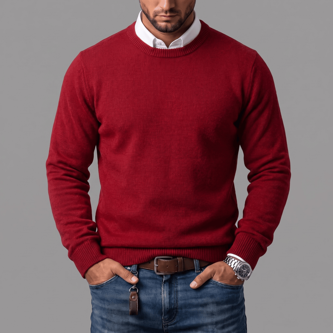 Rick | Trui met Ronde Hals